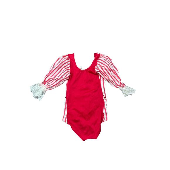 Vintage 1980’s Era Pirate Dance Costume Jazz Theater Leotard Kids Size M? - Picture 3 of 7